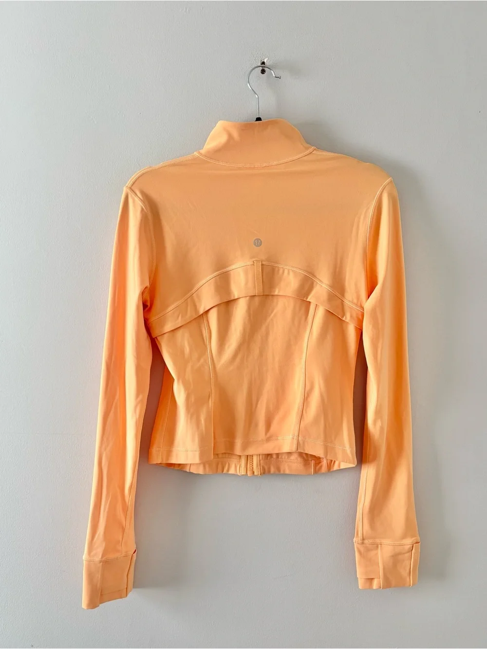 Lululemon Define Cropped Jacket Nulu Rock Melon Full-Zip Buttery Soft Rare